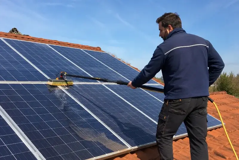 Nettoyage et entretien de panneaux solaires à Sus